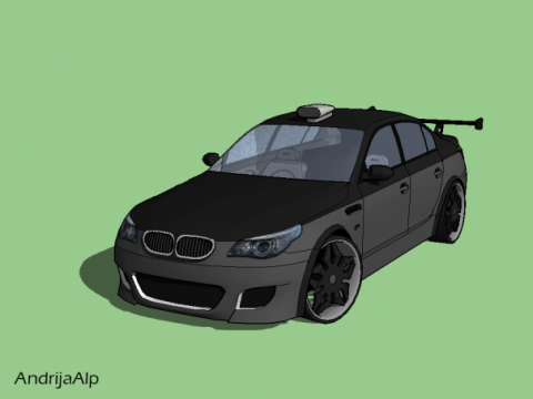 Car Tuned 3D model