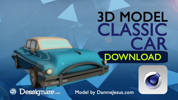Classic Car 3D model