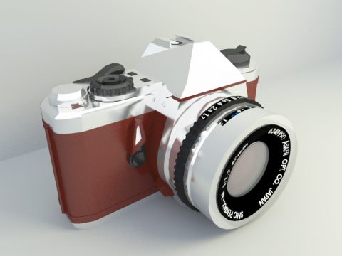 Classical Camera 3d model