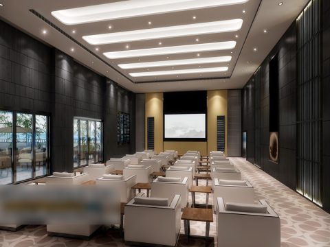 Conference room 3d model