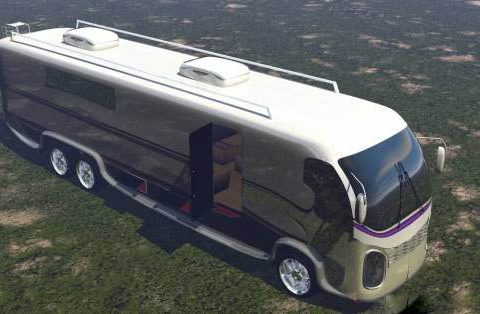 Country Cruiser RV Truck 3D model