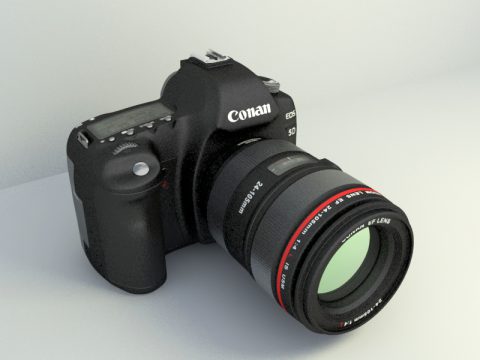 Digital Camera cannon 3d model
