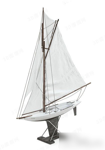 Display Sailboat 3d model