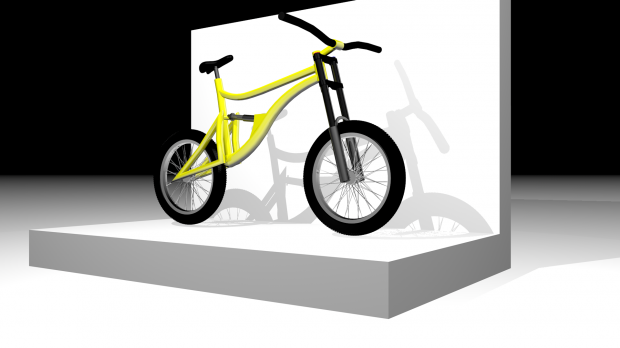 Downhill Bike 3D model