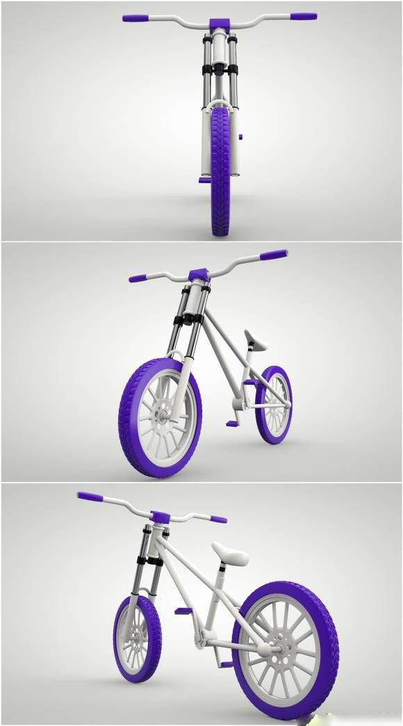 Fliso Bike 3D model