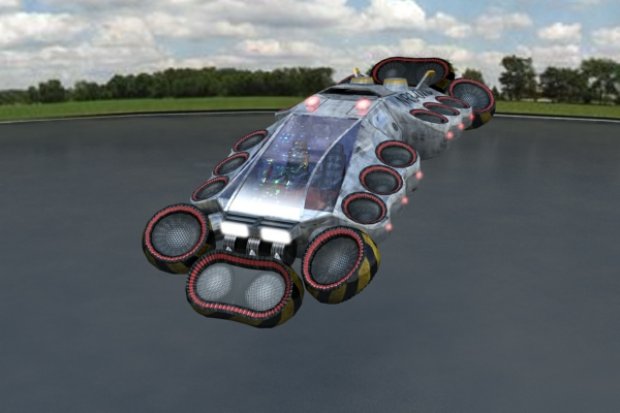 Flying car NR3 3D model