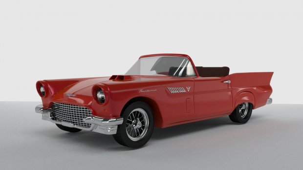 Ford Thunderbird 3D model