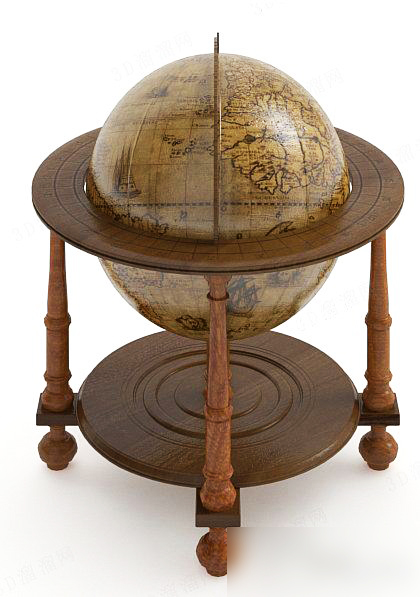 Globe 3d model