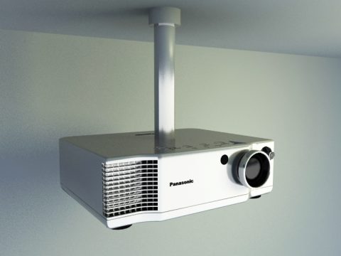 Hanging Projector 3d model