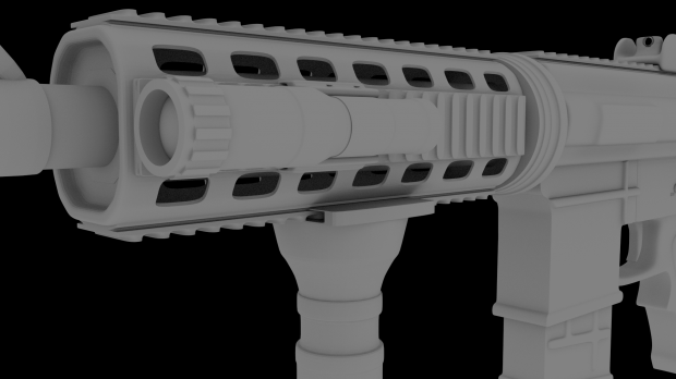 High Poly M4-Carbine 