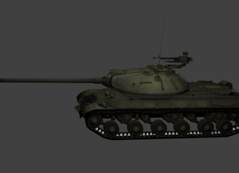 IS-3 Heavy Tank 3D model