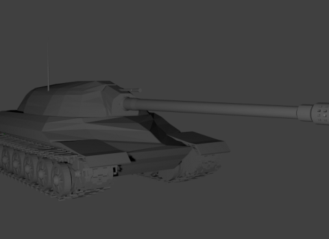 IS-7 tank 3D model