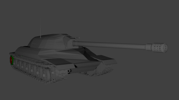IS-7 tank 3D model