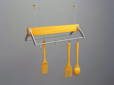 Kitchen accessories 3d model