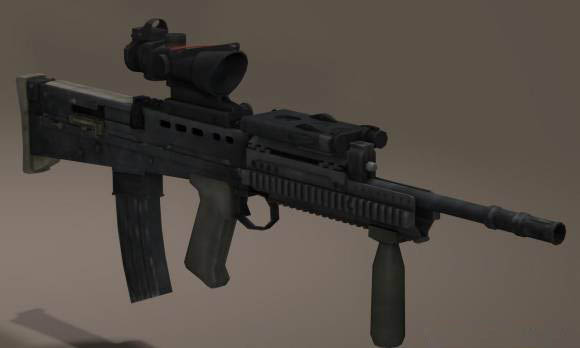 L85A2 Rifle 3D model