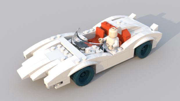 LEGO Car 3D model