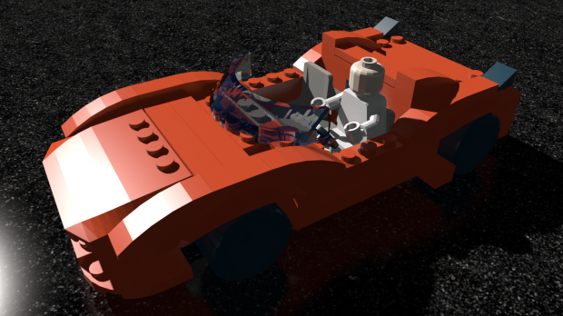 LEGO Car 3D model