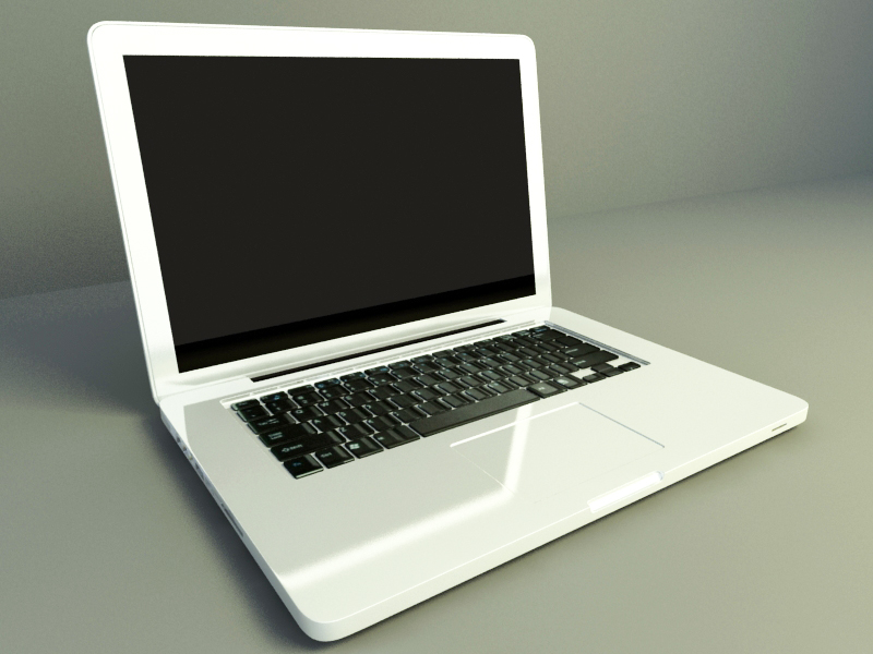 Laptop 3d model