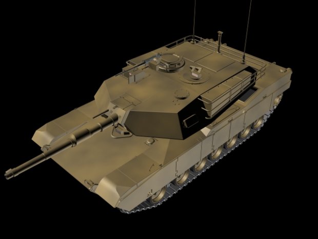 modern american main battle tank