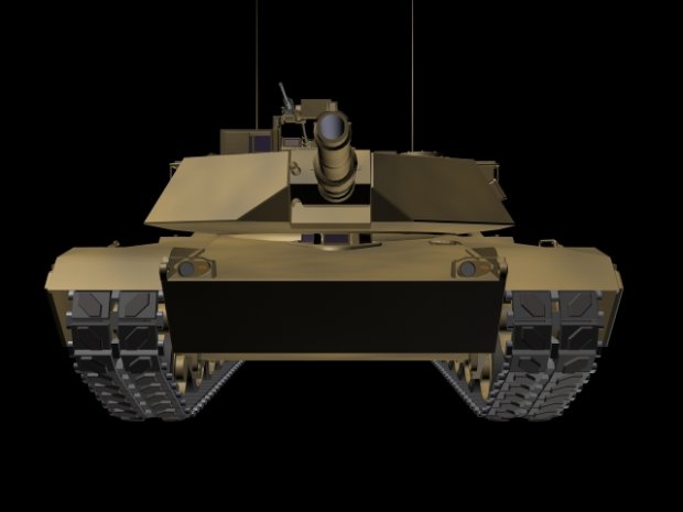 M1 Abrams American Main Battle Tank