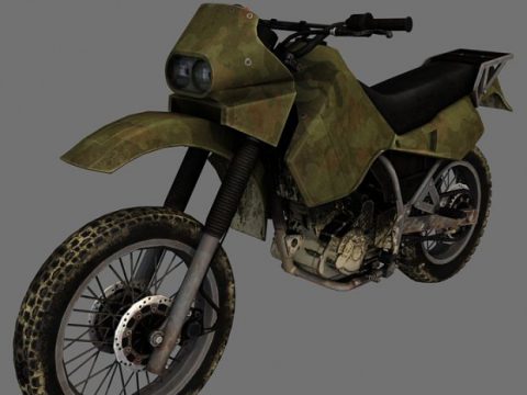 M1030 Motorbike 3D model