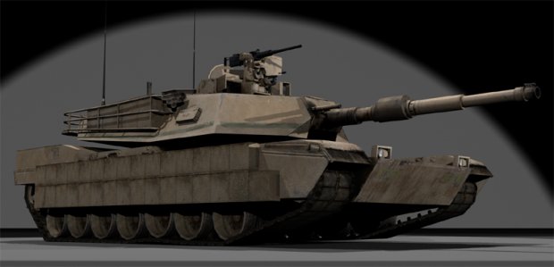 M1A2 TUSK 3D model