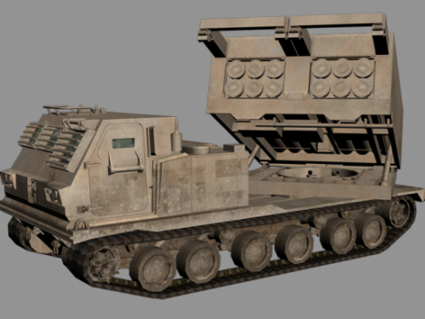 M270 MLRS 3D model