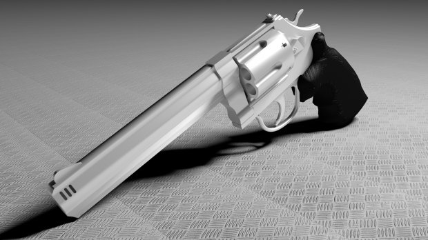 Magnum Revolver 3D model