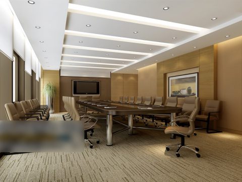Meeting Room 3d max model free