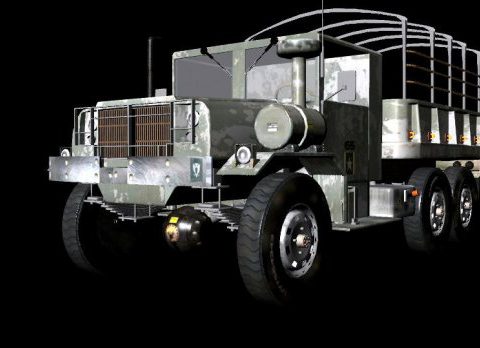Military Truck 3D model
