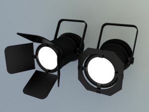 Modern Stage lights - DownloadFree3D.com