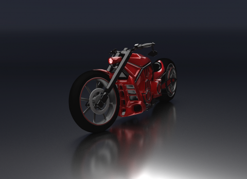 Motobike 3D model