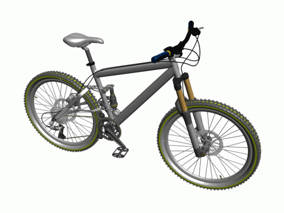 Mountain Bike 3D model