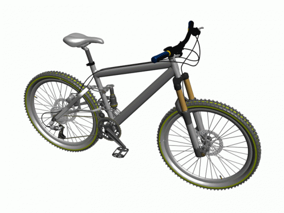 sketchup 3d model bus models Free Mountain Bike  3D