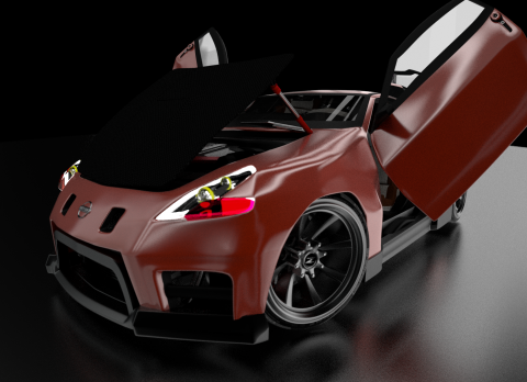 Nissan 370Z 3D model
