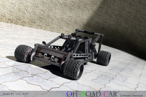 Off Road Car 3D model