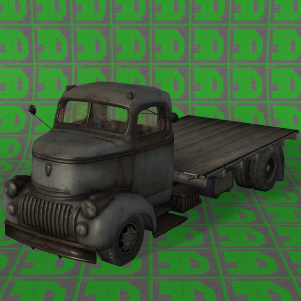Old Truck 3D model