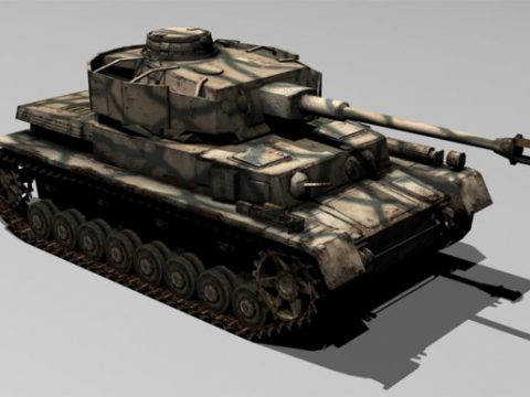 Panzer IV 3D model