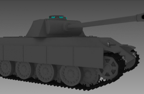 Panzer V Panther 3D model