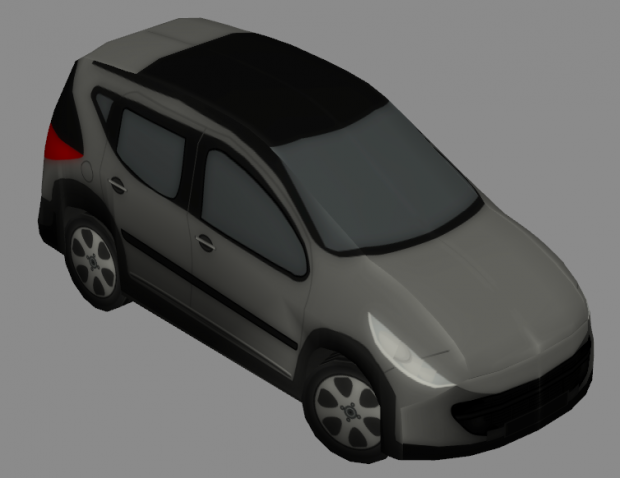 Peugeot 207 sw 3D model