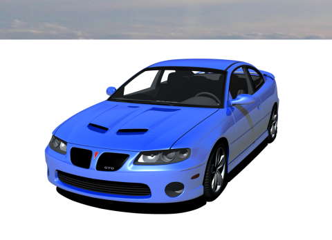 Pontiac GTO 3D model