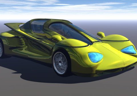 Racer Prototype 3D model