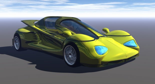 Racer Prototype  3D model