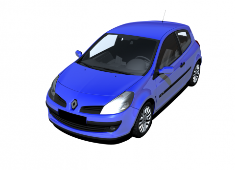 Renault Clio 3D model