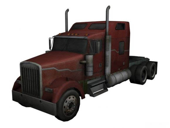 Semi Truck 3D model