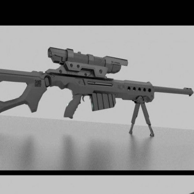 Sniper Rifle KSR-29 Retexurted