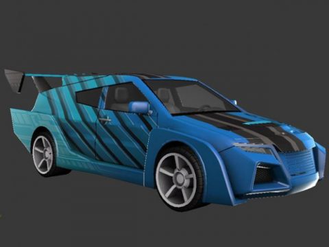 Speed Car 3D model