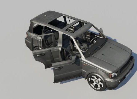 Sport utility vehicle 3D model