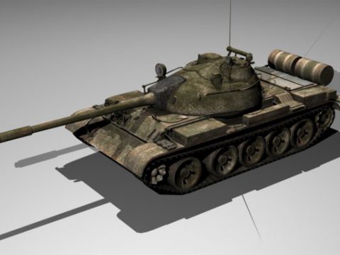 T-55 3D model
