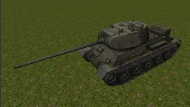 T43 Medium Tank 3D model